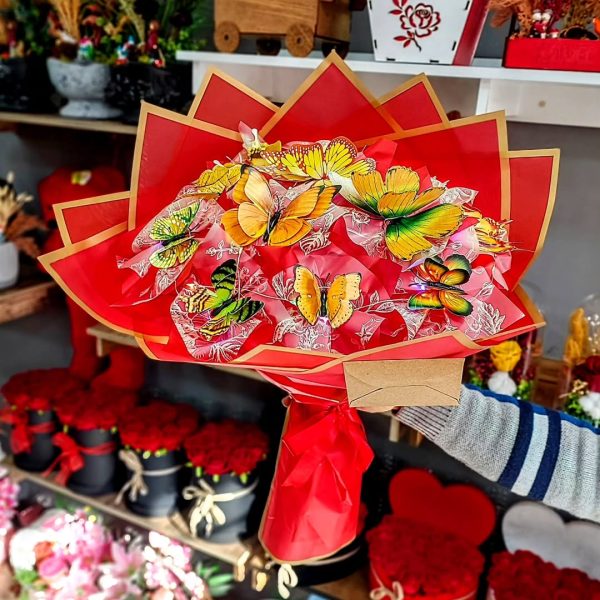 Kelebek Buketi Aranjmanı